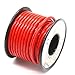 10 Gauge Electrical Wire Marine Grade Primary Wires Cable High Voltage 1000V Automotive high Temperature Wire Battery Cable 10 AWG Stranded of Tinned Copper Hook up Wire Hard Wires 25FT Red Roll