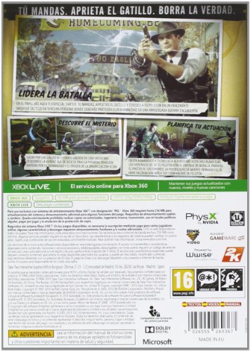 The Bureau : XCOM Declassified Standard Allemand Anglais Coréen Espagnol Français Italien Japonais Russe Xbox 360 - vue 3