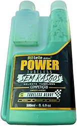 Selante Power Tubeless 500ml - Vedação até 10mm - Competições e Condições Extremas - 100% Biodegradável