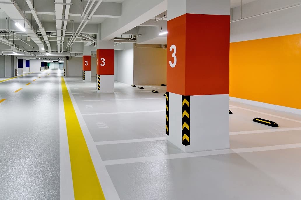 JOVIRA PINTURAS Pittura stradale a base d'acqua. Adatta per attraversamenti pedonali, parcheggi, strade, aeroporti, ecc. (4 Litri, Giallo)