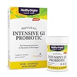 Healthy Origins, Intensive GI Probiotic Veggie Caps, Tan, 30 Count