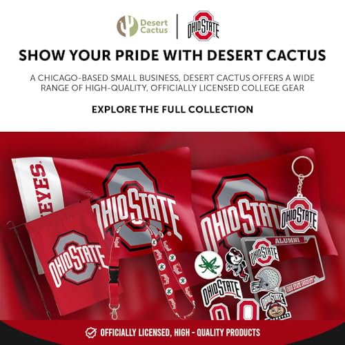 Gorra bordada The Ohio State University para adultos miniatura 6
