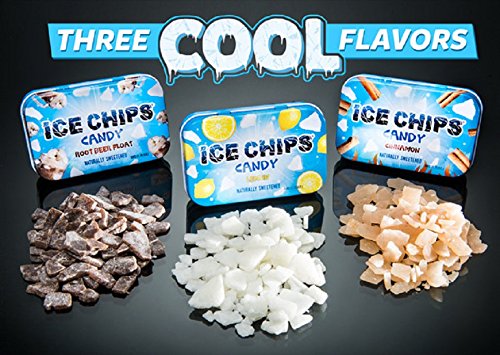 Ice Chips Xylitol Candy Tins (Licorice, 3 Pack) - Includes Band As Shown #TOP4