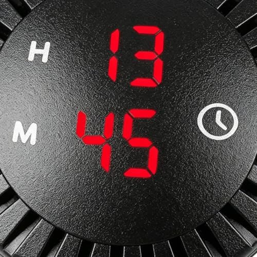 Reloj digital de tablero LED para vehículos 8