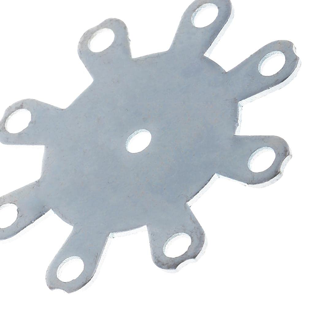 BNF® 10xIron Plate for DIY Carp Fishing Tackle Explosion Jig Hooks-Sporting Goods-Fishing-Terminal Tackle-Hooks-(10 Pack) 1 Piece Plate for Explosion Hook Sports, Fitness & Outdoors