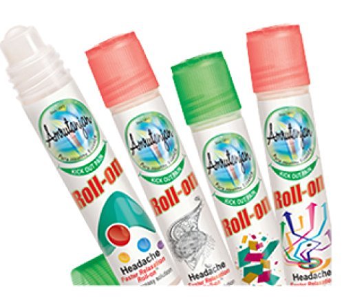 Pack of 5 - Amrutanjan Dragon Liquid Balm Roll On