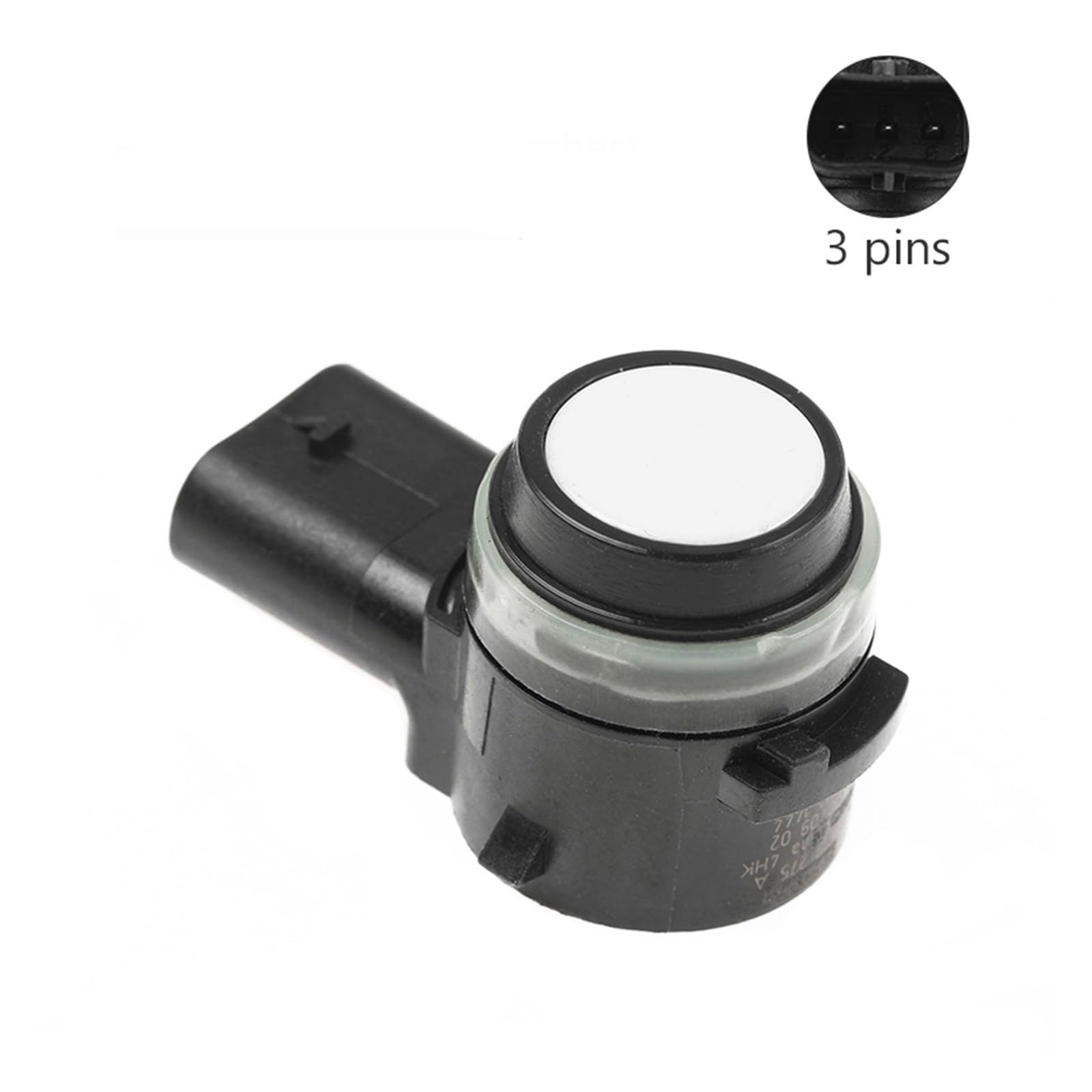 Sensori di Parcheggio Compatibile Con BMW F45 F46 G30 G31 G11 G12 F48 F25 F26 F15 F16 F85 PDC Sensore Retromarcia 66202409650 (White)