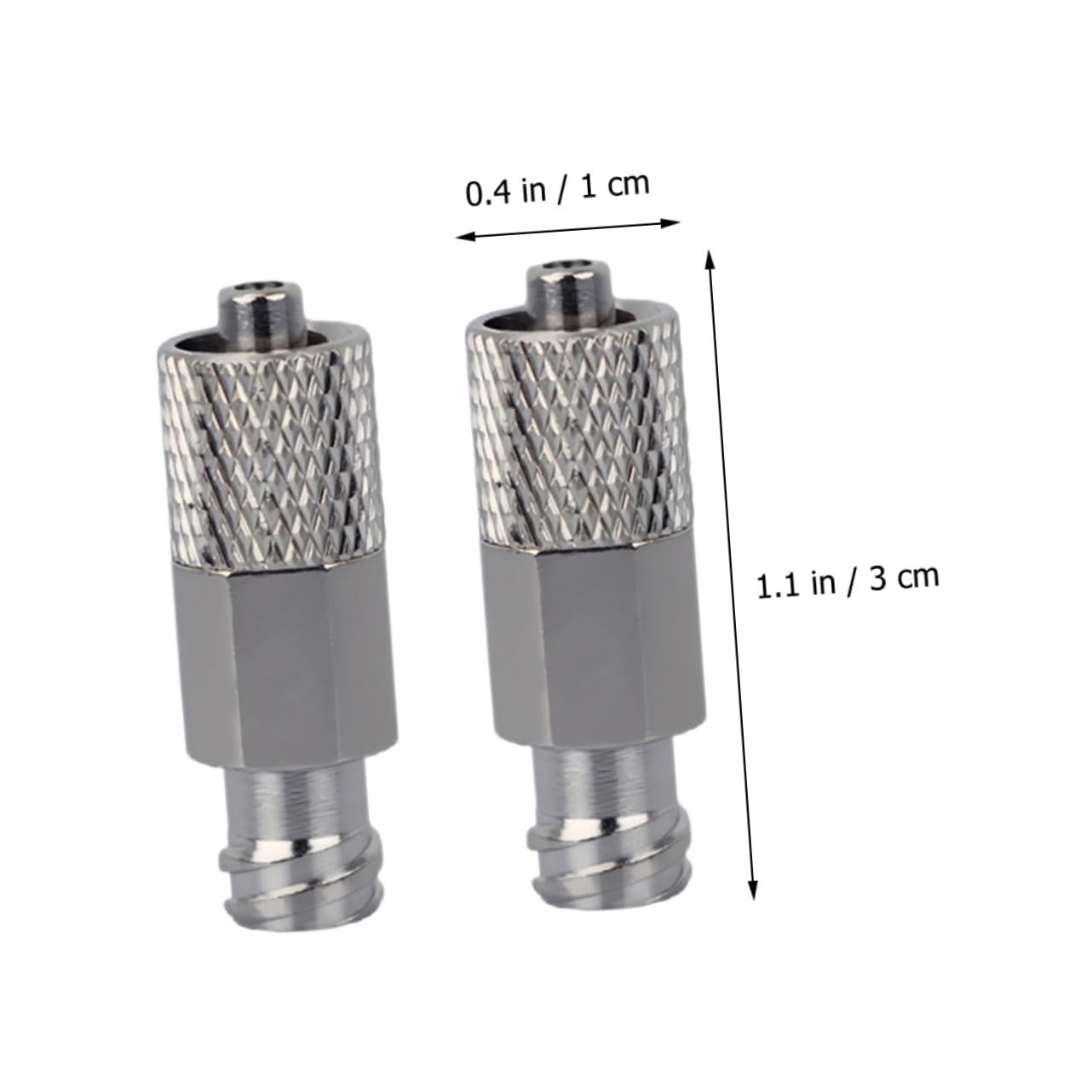 NULYLU 2pcs Universal Adapters Metal Adapters for Glue Adhesive Industrial Reusable Portable Leak