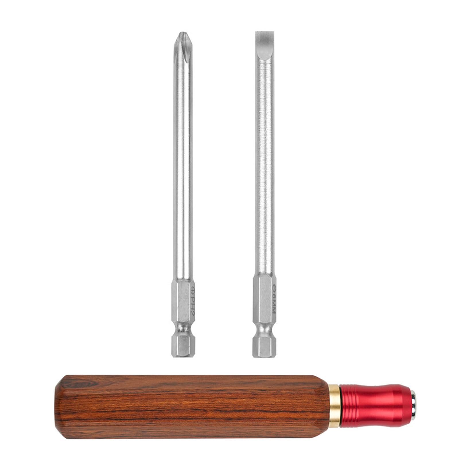Tsophreniq 0123B Screwdriver Household Screw Driver Electrician Portable Repair Hand Tool Maintenance Job Ergonomic Grip Tip Screwdriver