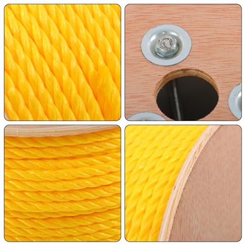 Cuerda Trenzada de Polipropileno, Línea de Utilidad 1/4 pulgada por 600 pies, Resistencia 8500 LBS miniatura 6