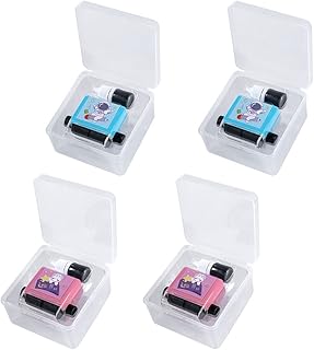 Roller Digital Teaching Stamp,Addition-Subtraction-Multiplication-Division Roller Stamp,Reusable Calculation Math Educational Toy Stamp with Ink (All)