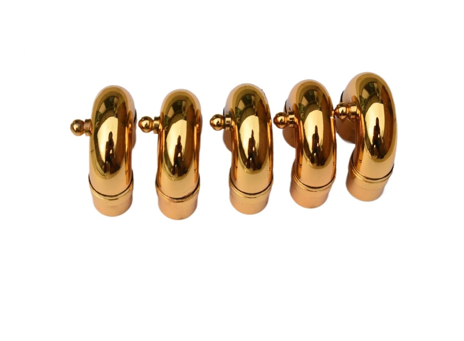 1 o 5 uds. De codo pequeño for un accesorio de reparación de instrumentos de trompeta(5 pcs)
