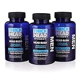 THICK HEAD Head Rush Hair Growth Supplement - 90 Days - Formulated to Promote Hair Strength and...
