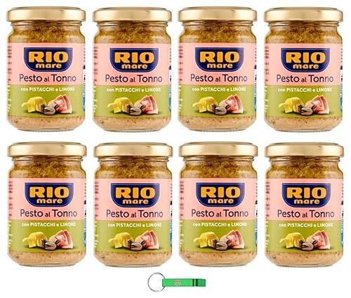 8 X Rio Mare Pesto al Tonno con Pistacchi e