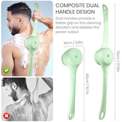 Keweis QZY-808 Electric Body Brush Back Scrubber thumb #2