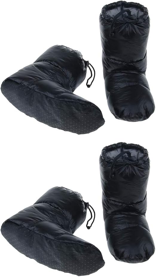 goose down slipper booties