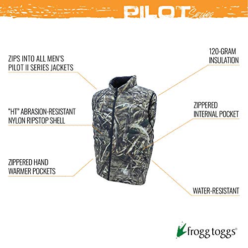 FROGG TOGGS Co-Pilot Insulated Vest, Water-Resistant2