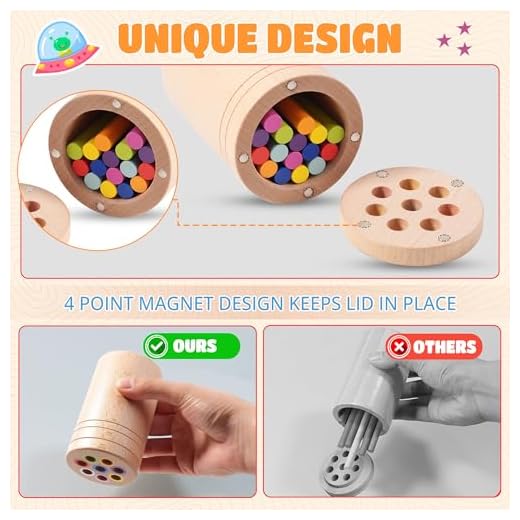 Montessori Wooden Sorting Sticks for Toddlers