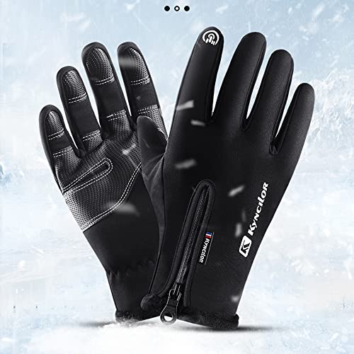 Luvas de esqui de inverno com tela sensível ao toque luvas de neve luvas quentes de inverno luvas qu