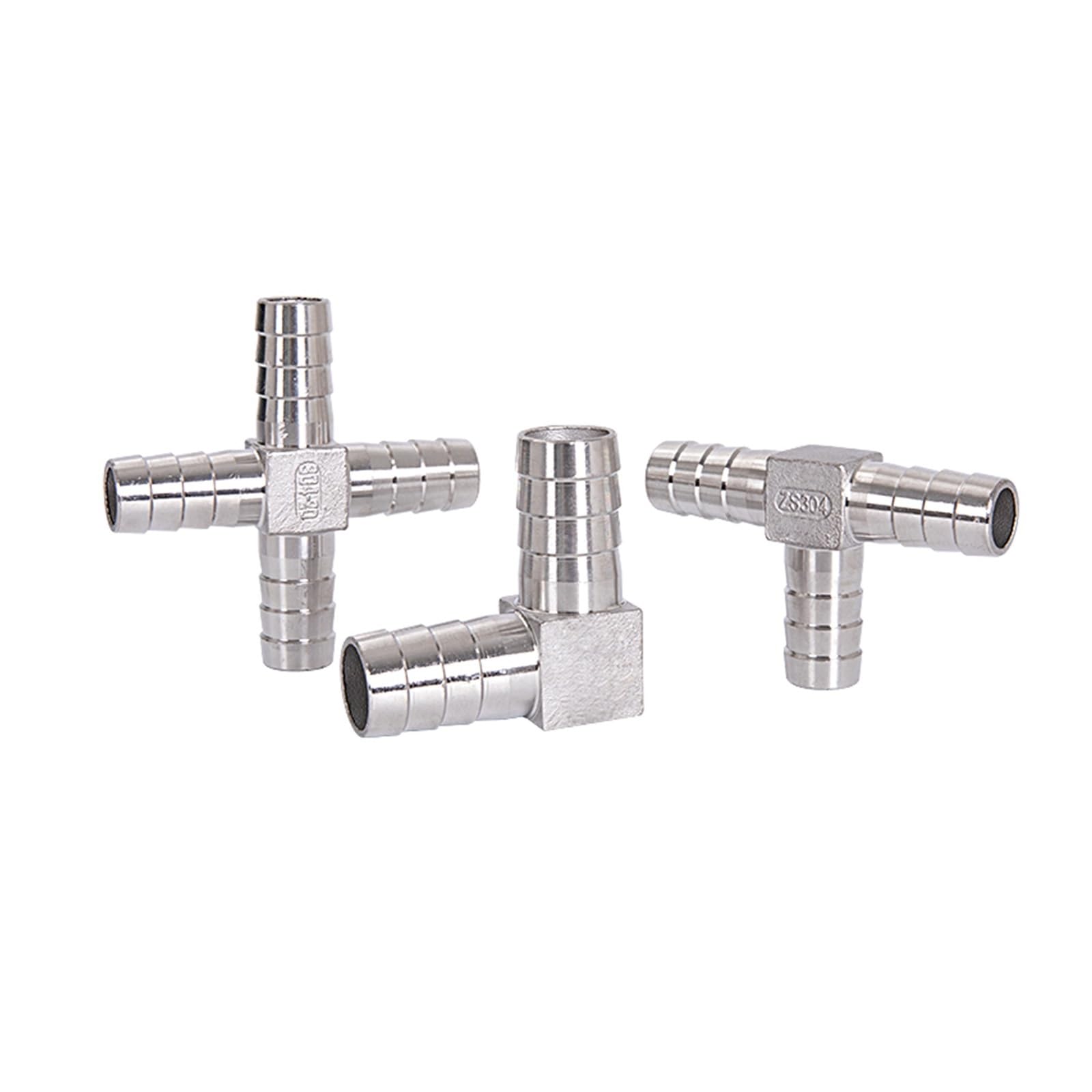 złącze do węża, 4mm 8mm 10mm 12mm 14mm 15mm 16mm 19mm 20mm Trójnik do węża, typ Y 3, trójnik rur ze stali nierdzewnej 304(L,25MM)