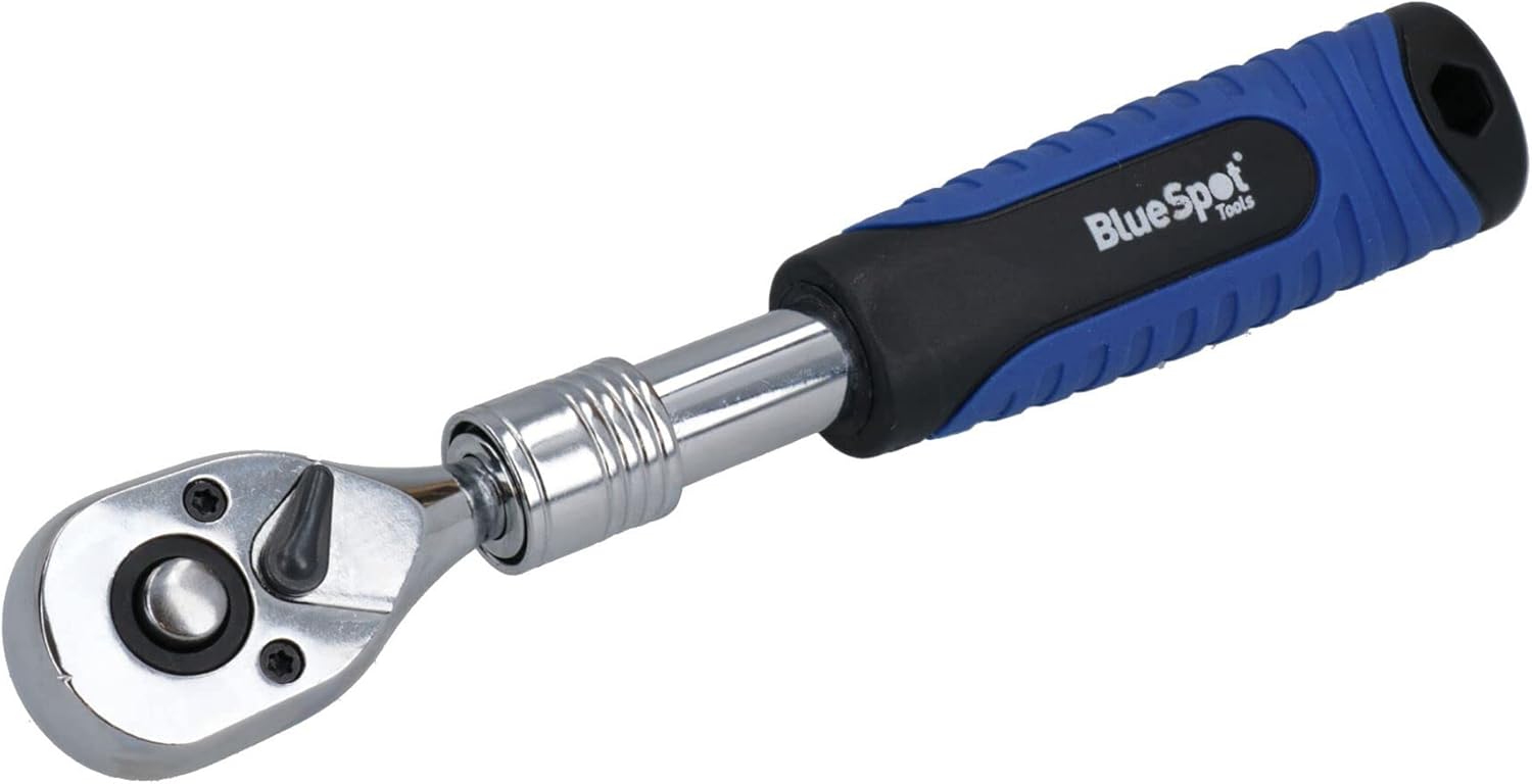 1/2in Drive Telescopic Extendable Ratchet 72 Teeth Quick Release 305 – 440mm