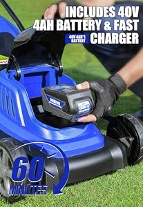 Wild Badger Power 40V 18-In Brushless Cordless Electric Lawn Mower — photo 3 of 6
