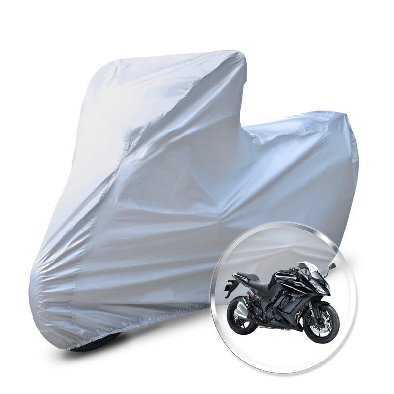 Image of Neodrift 'CrystalMax' Bike Cover for Kawasaki Ninja 1000 (All-Weather Motorcycle Protection, Water & UV Resistant, Dustproof, Windproof).