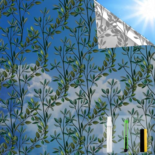 Vinilo decorativo para ventana QHYsunshine 17.5x78.7 in miniatura 1