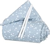 babybay nestchen sterne WEICHER SCHUTZ – Das großzügig mit antiallergischem und weichem Vlies gefüllte Nestchen bietet zuverlässigen Schutz vor Zugluft und schafft somit eine ruhige Schlafatmosphäre