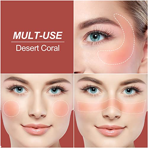 Soyub Soft Liquid Blush Makeup Set, Beauty Blush Makeup For Long-Lasting, Smudge Proof,Dewy Finish, Moisturizing Face Blush Stick For Cheek, Pack Of 3 #TOP4