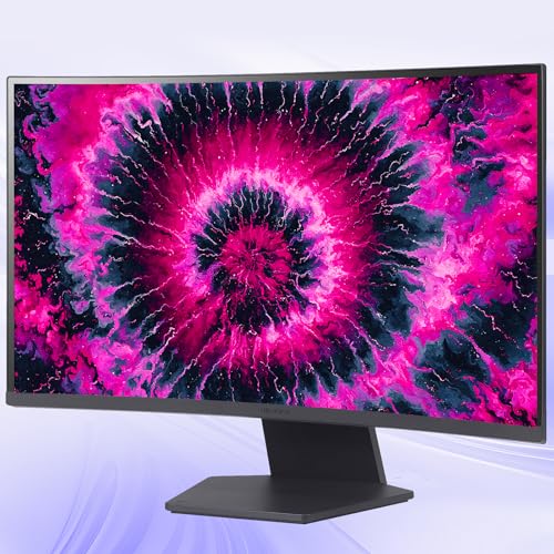 Image of LG 27 Inch QHD Gaming Monitor, Ultragear Curved Display, 180Hz, 1ms, 1000R, AMD FreeSync, HDR10, 99% sRGB, Black Stabilizer, DAS Crosshair FPS Counter, HDMI x2, DisplayPort, Borderless Design, Black