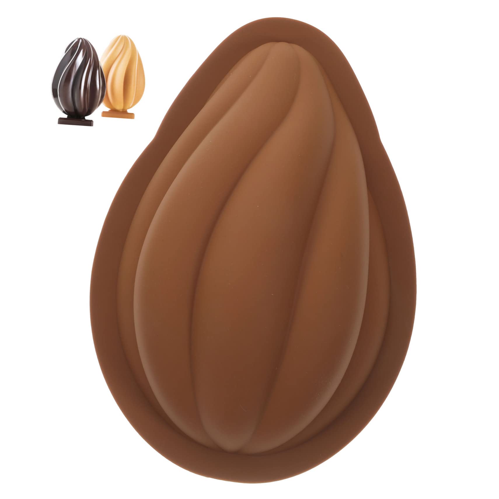 TOPBATHY 5 Pz stampo in silicone a forma di per il cioccolato de per caramelle gommose ice cream gelatto stampo in silicone per la cottura stampo per biscotti in truffa
