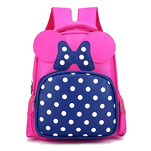 DafenQ Lindo Princesa Mochila de jardín de Infantes Embroma la Bolsa de la Escuela de la taleguilla Bolso de Escuela Regalo de cumpleaños de la Navidad Cover