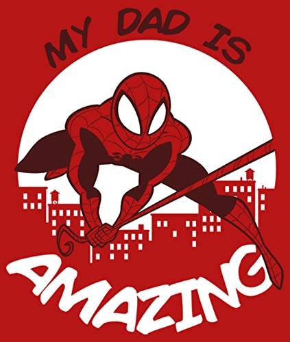 Marvel Girl's My Dad is Amazing T-Shirt2