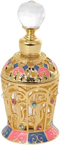 Fdzkrtvm Gold Portable Perfum Spray Bottle, Perfume Atomiser Empty Bottle Refillable Portable 10Ml Glass