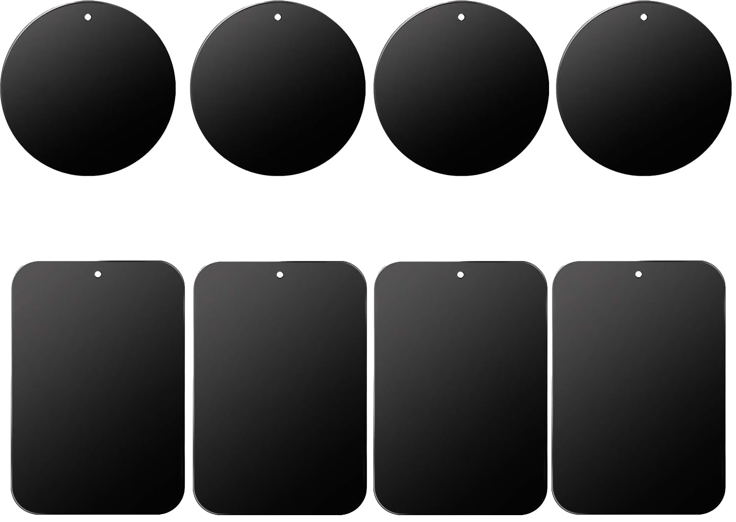 8-Pack de Remplacement de Support en métal plaques D. Sking de Voiture Support pour téléphone Portable plaques de Fer à Repasser
