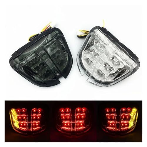 Feu arrière Suzuki GSXR 600 750 clignotants stop LED 2006 2007 - 5