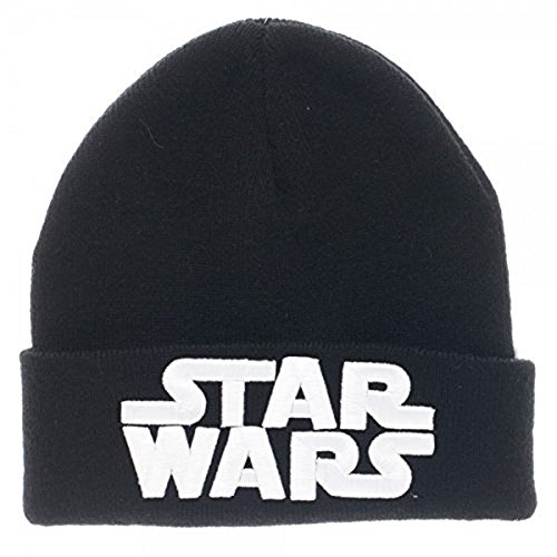 Star Wars Embroidered Logo Cuff Beanie Cap hat New Licensed