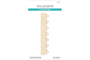 Spellbinders Timeless Hearts Border Etched Dies: A Cut Above the Rest