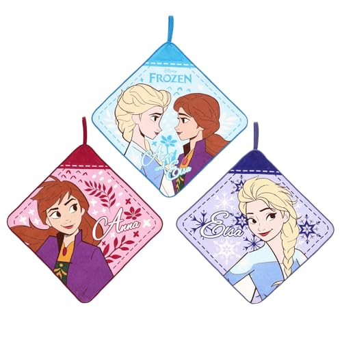 アナと雪の女王[ループタオル]ループ付きタオル 3枚組/ノルディックスノー ディズニーのサムネイル