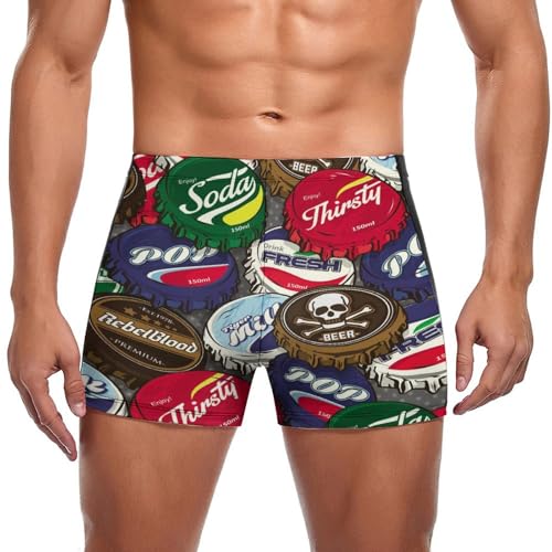 Swimming trunks homme bouchon de bière anti frottement