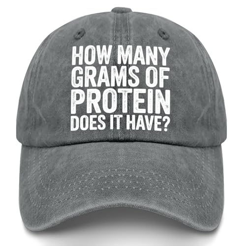 How Many Grams of Protein Hat for Mens Soft Washed