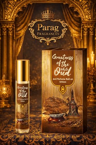 Image of Parag Fragrances Alcohol Free & Long Lasting Attar Perfume Roll-On 6ml (Greatness of White Oud)