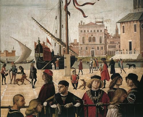 Affiche Italie Carpaccio sainte Ursule graffiti mural SERENDIPITP