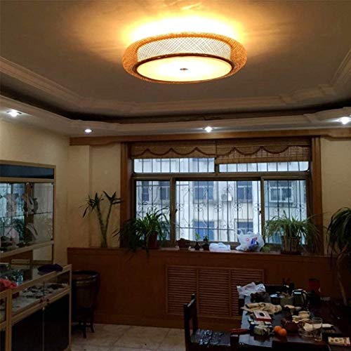 Lustre en bambou exquis pour éclairage chaleureux home hotel