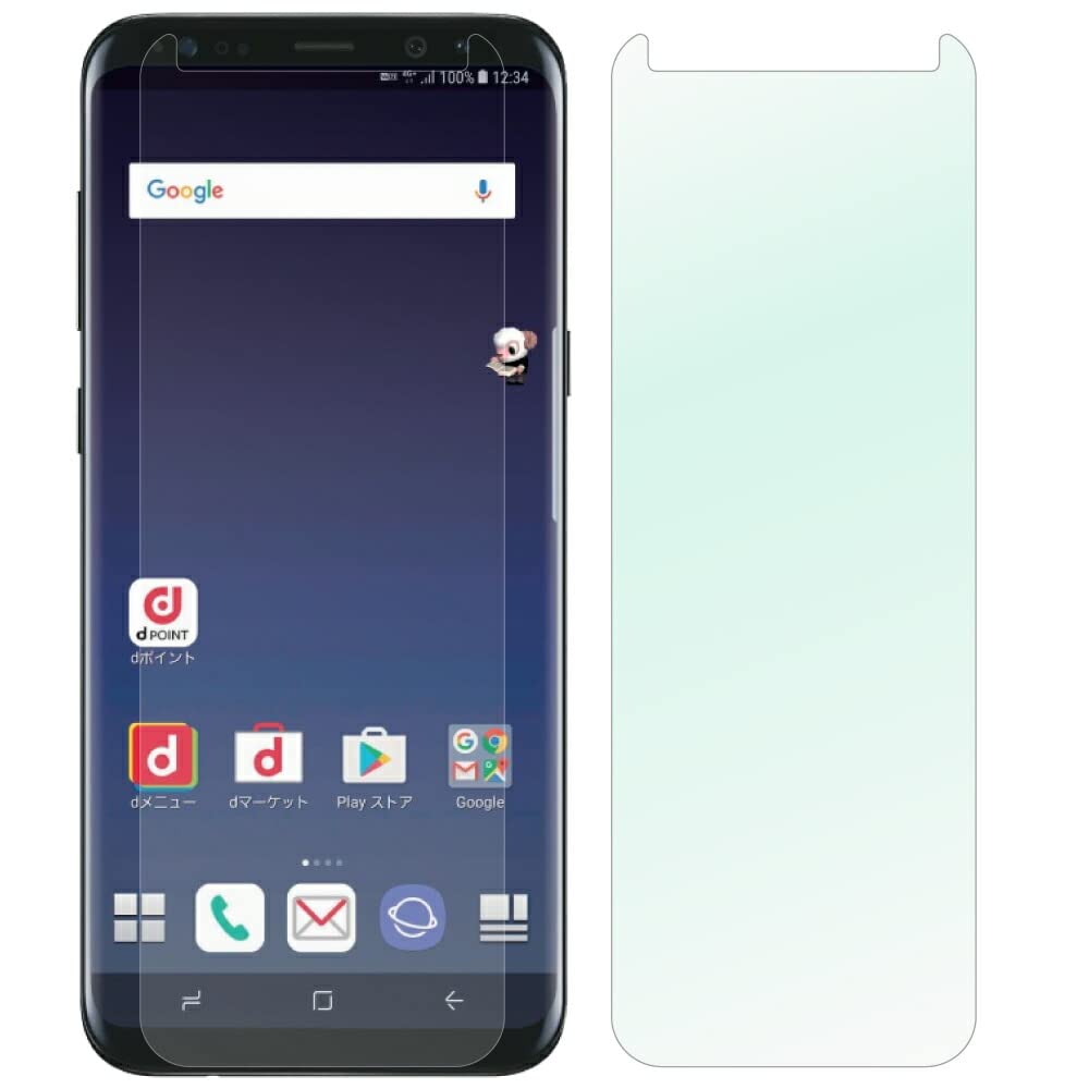 Amazon | [GALAXY S8 PLUS SC-03J] 用 フィルム クリア ギャラクシーs8