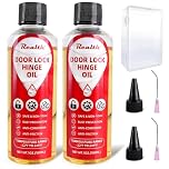 Realth Lock Lubricant/Door Lubricant Oil | 200ml with Precision Nozzle | Superior Lubrication for Locks Chains Keyholes Tools | Against Wear and Squeaking