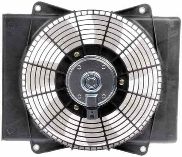 Technical Precision Replacement for Isuzu NPR HD Year 2009 AC Condenser Fan Assembly Without Controller for Isuzu NPR NPR HD