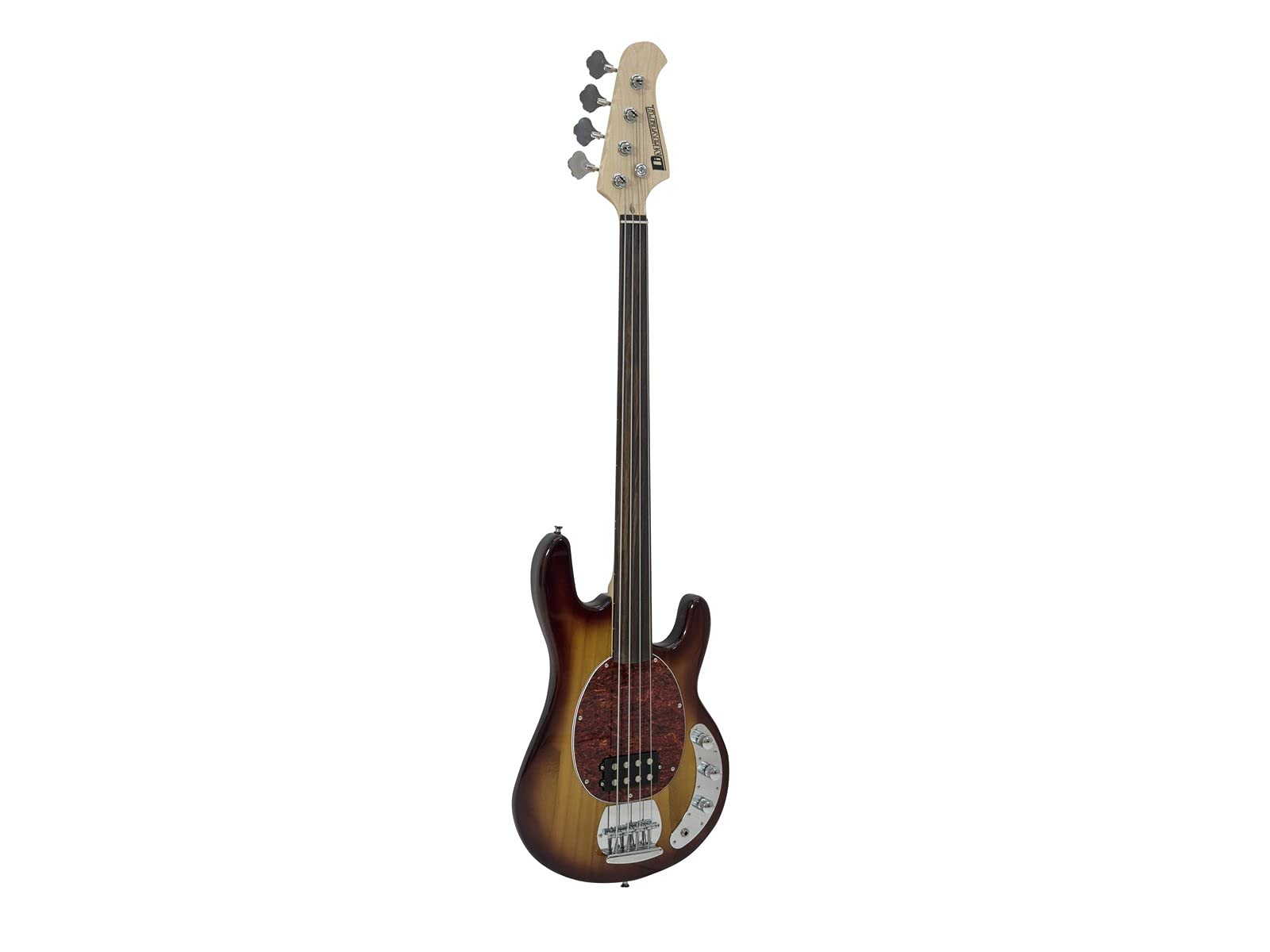 Dimavery MM-501 E-Bass, fretless, Tobacco (26222080) Marca