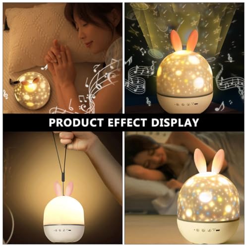 Lumière décorative romantique en forme de lapin pour un cadeau de chambre idéal - 5